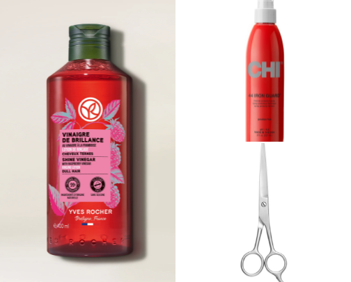 My Hair Care Essentials cover photo collage