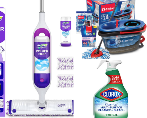 cleaning must haves 🧹 cover photo collage