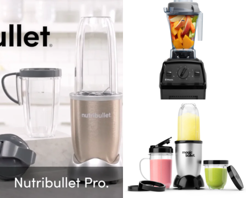 Blend, Sip, GO! Smoothie Staples for Busy Mornings cover photo collage