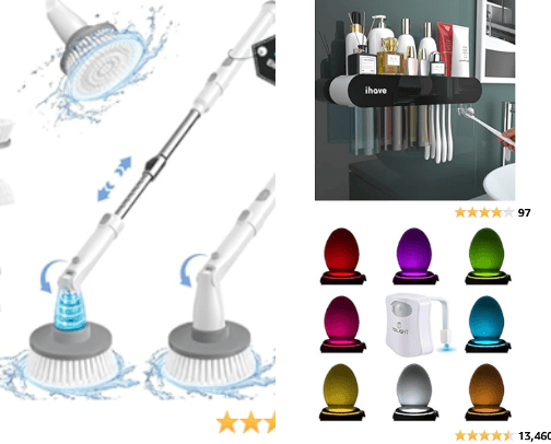 Amazon Bathroom Essentials cover photo collage