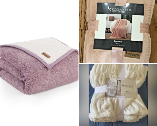 Kohl's Cozy Living Room Finds Under $50: Throws, Pillows, Lamps cover photo collage