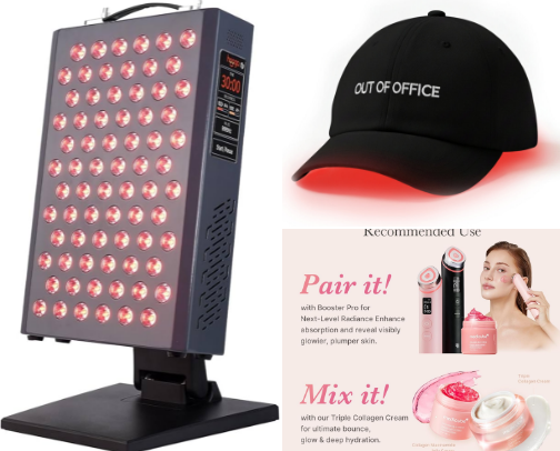 Red Light Therapy at Home - Tried and True cover photo collage