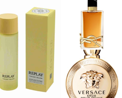 My favorite perfumes. cover photo collage