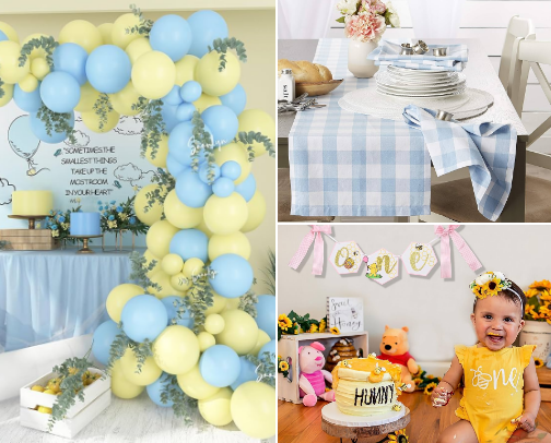 Birthday Party Ideas cover photo collage