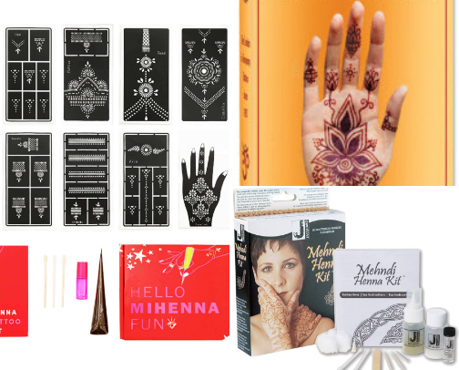 Best Natural Henna & Jagua Kits for Stunning Temporary Body Art cover photo collage