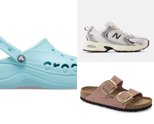 Women’s shoes cover photo collage