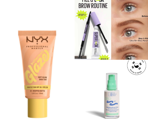Makeup that’s glowy and on your skin all day cover photo collage
