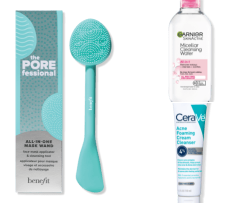 skincare cover photo collage