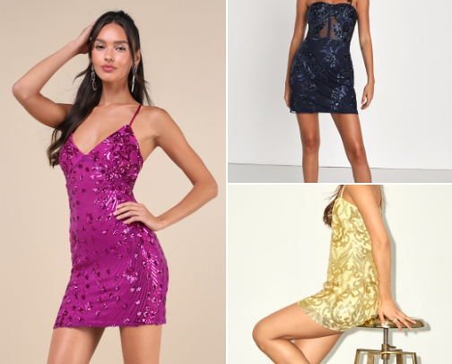 Perfec reasonable priced hoco dresses! cover photo collage