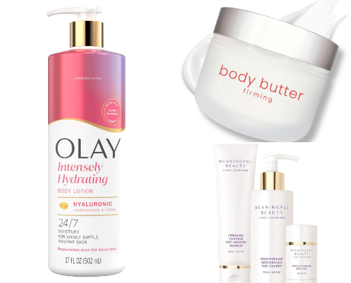 The Most Hydrating Body Lotions cover photo collage