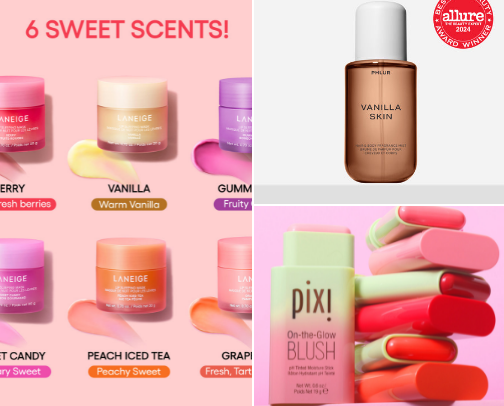 My Favorite Beauty Recs cover photo collage