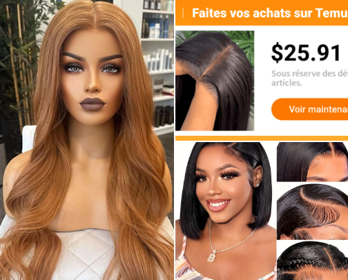 Best Glueless Lace Wigs cover photo collage