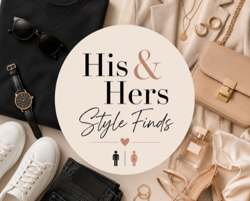 His & Hers Style Finds cover photo collage
