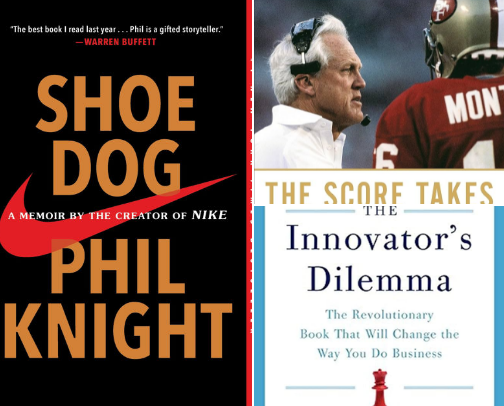 Books for Startup Founders & Entrepreneurs cover photo collage