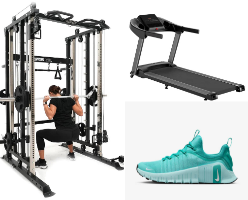 Be fit-Gym Equipment cover photo collage