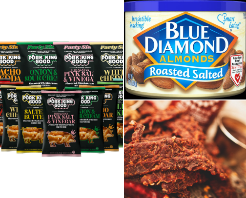 High Protein Snack Ideas cover photo collage