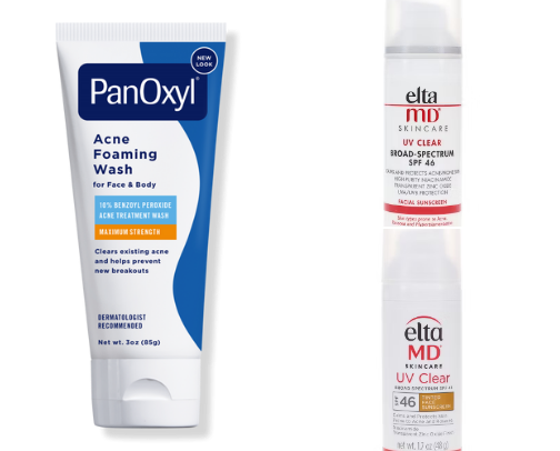 Skin Care for Acne Prone cover photo collage