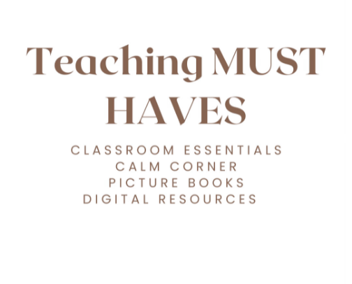 Teaching MUST HAVES cover photo collage