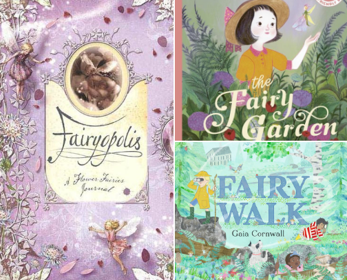 Fairy Books cover photo collage