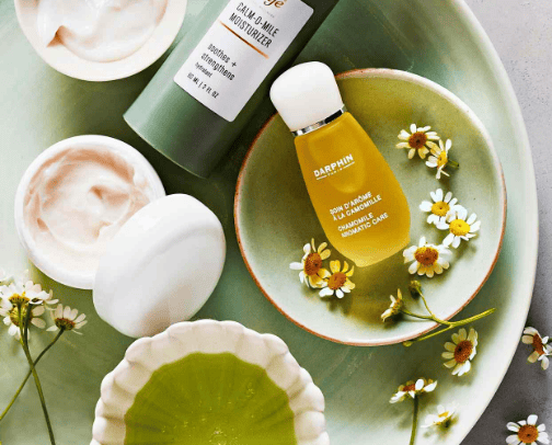 Beauty and skin care cover photo collage