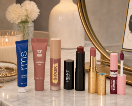 Lip Service: Balms, Tints & Treatments Your Pout Will Thank You For cover photo collage