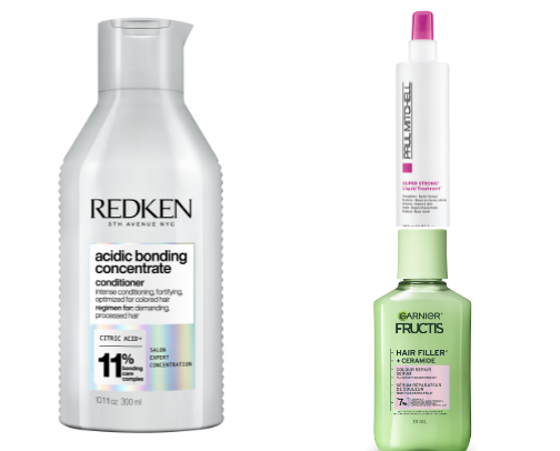 Haircare Recommendations for damaged and dull hair. cover photo collage