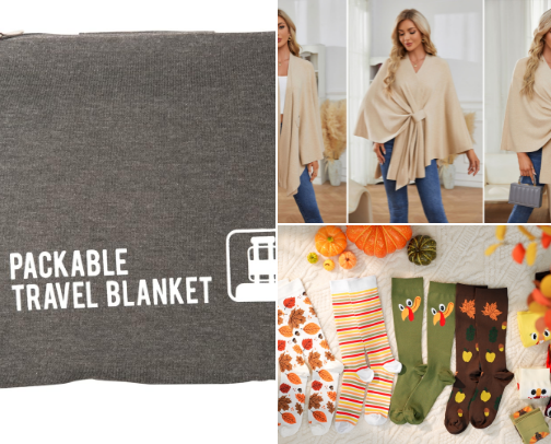 Must Have Travel Accessories for Fall 2025: Cozy Comfort for Long Flights & Road Trips ✈️ cover photo collage