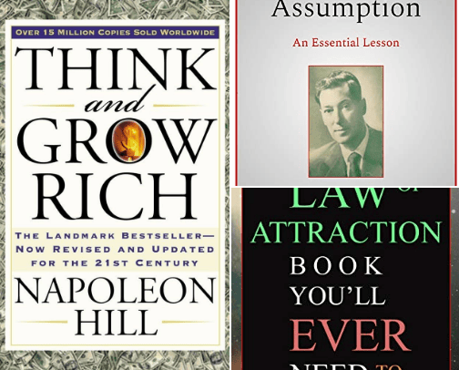 7 Law of Attraction's Books To Kick Off Your Dream Journey Now cover photo collage