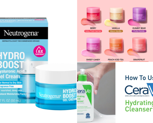 Skincare Must Haves cover photo collage