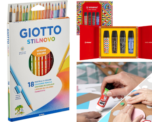 stationery✏️✂️ cover photo collage