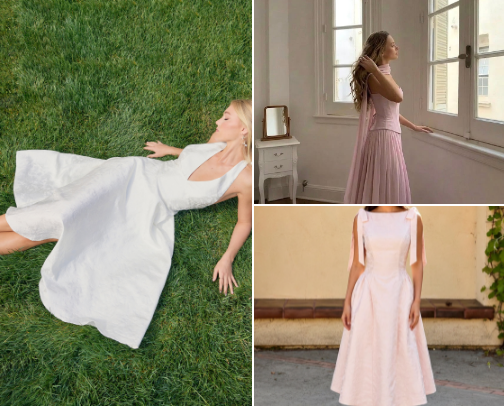 Spring Wedding Guest Dresses cover photo collage