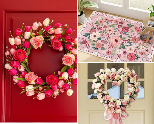 Let love bloom ❤️ Spring Country Home Decor that I love! cover photo collage