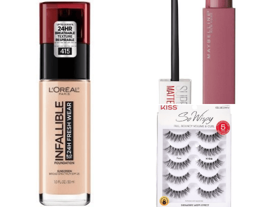 The best drugstore makeup products cover photo collage