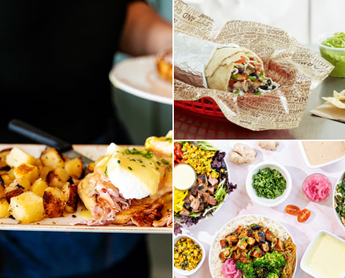 Foodie Finds 🍔🍝 cover photo collage