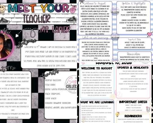 Teacher Must Haves cover photo collage