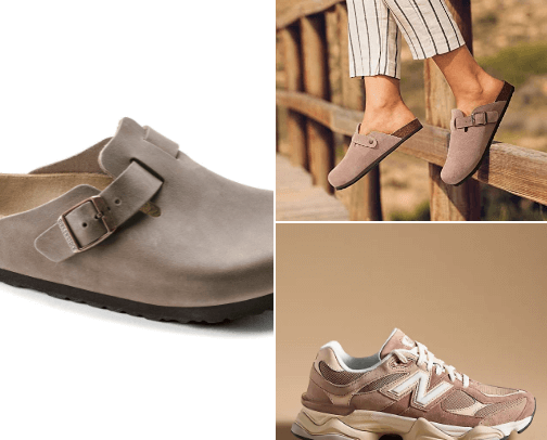 Footwear cover photo collage