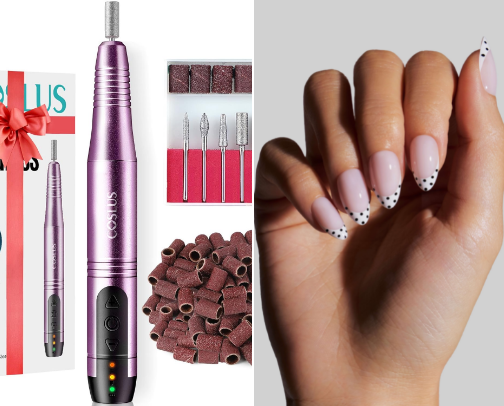 How to make your press-on nails STAY ON cover photo collage