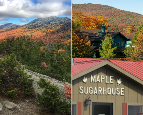 The Great New England Leaf Chase -Fall Road trip cover photo collage