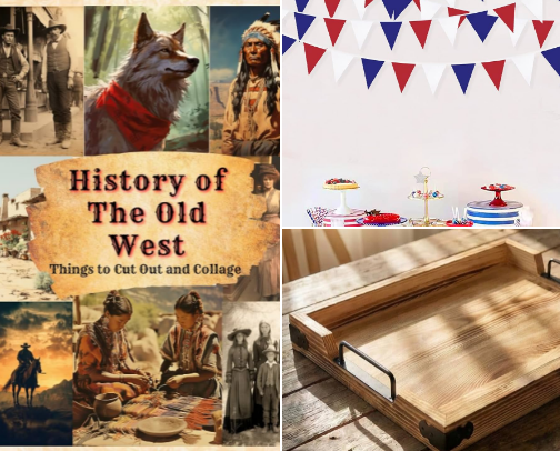 4th of July Backyard Party cover photo collage
