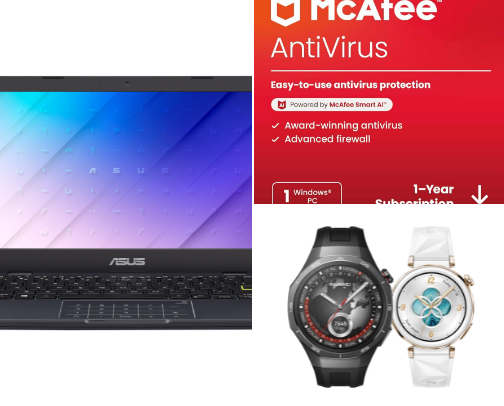 Technology for the win! cover photo collage