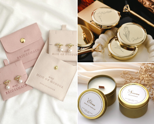 The Ultimate Bridesmaid Proposal Gift Guide cover photo collage