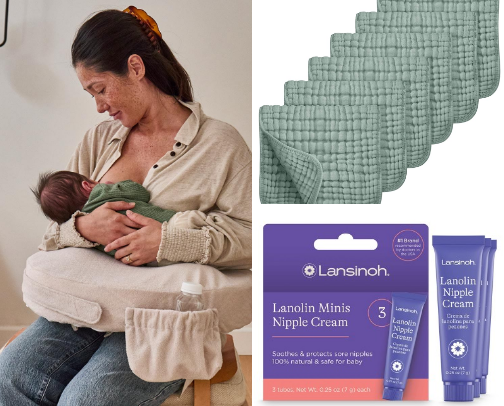 new mom must haves 👼🏼 cover photo collage