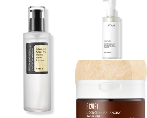 Korean Skin Care For Glass Skin cover photo collage