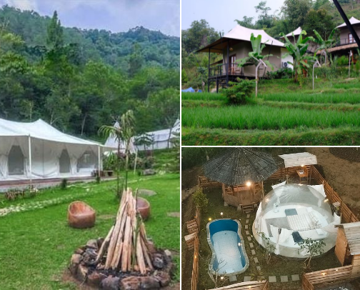 15 Best Glamping in Bogor for Family, Couples & Weekend Getaways (2026 Guide) cover photo collage