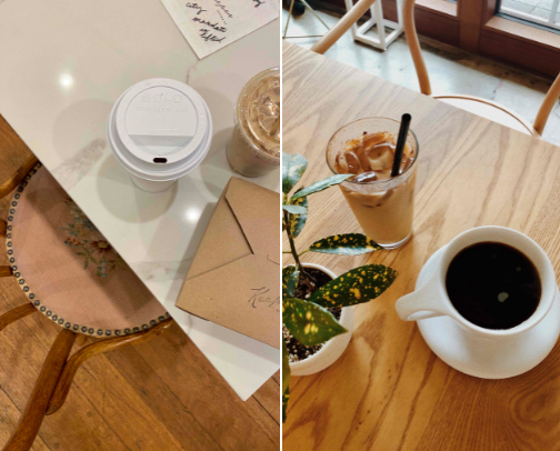 Coffee & Cafe Aesthetics ☕️ cover photo collage