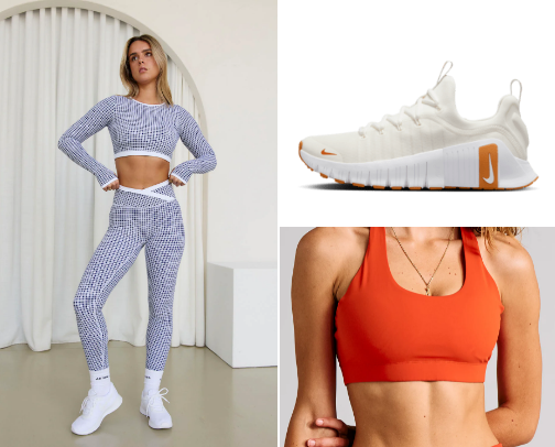 WORKOUT CLOTHES cover photo collage