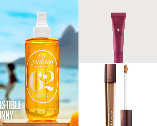 beauty items i would take to a stranded island instead of my phone cover photo collage