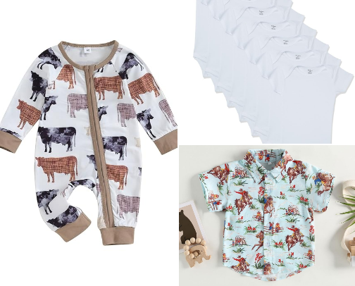 Baby Boy Clothes cover photo collage