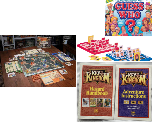 Tabletop Game recs cover photo collage