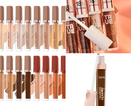 The best concealers cover photo collage